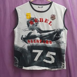 Rare Ring Spun J.Dean Rebel All-Star Tank